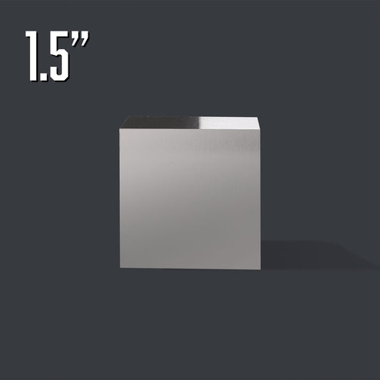 The Tyke XL Desktop Tungsten Cube (1.5" x 1.5")