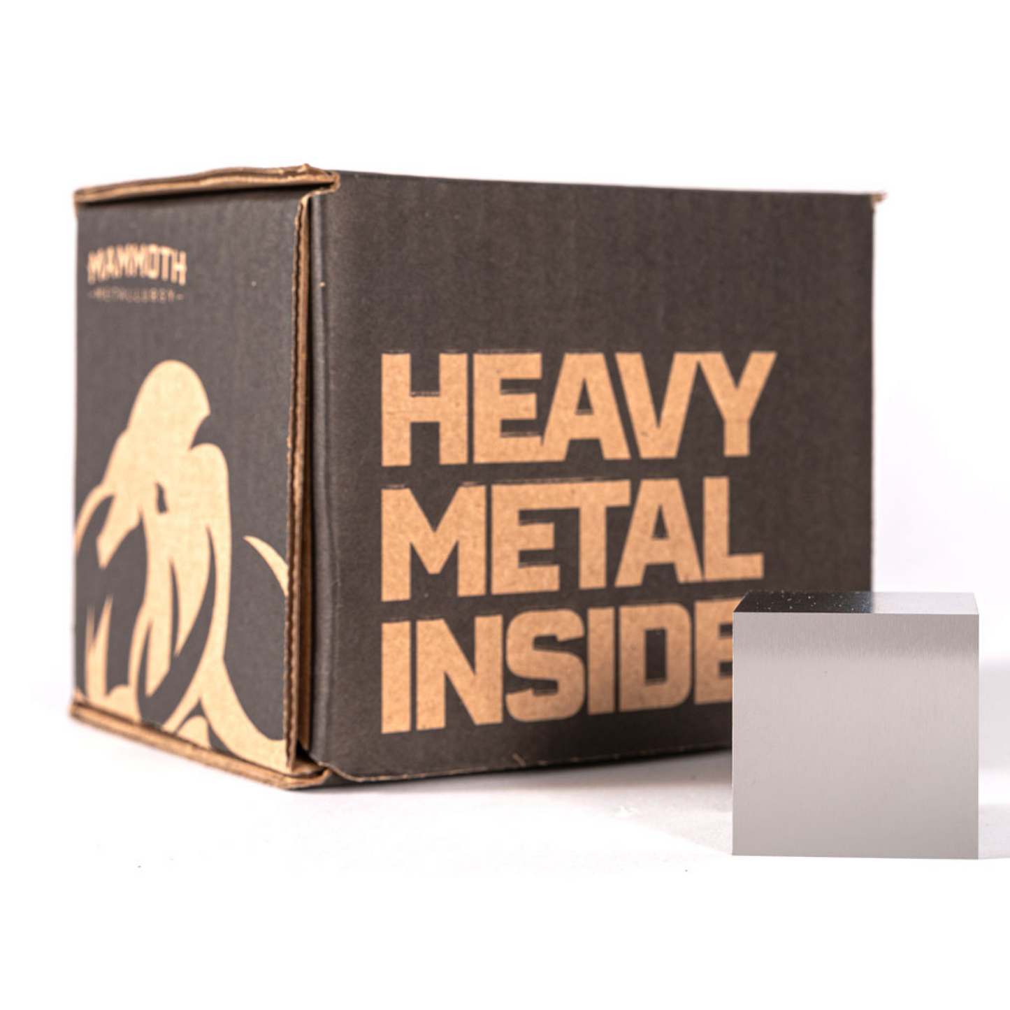 The Tyke XL Desktop Tungsten Cube (1.5" x 1.5")