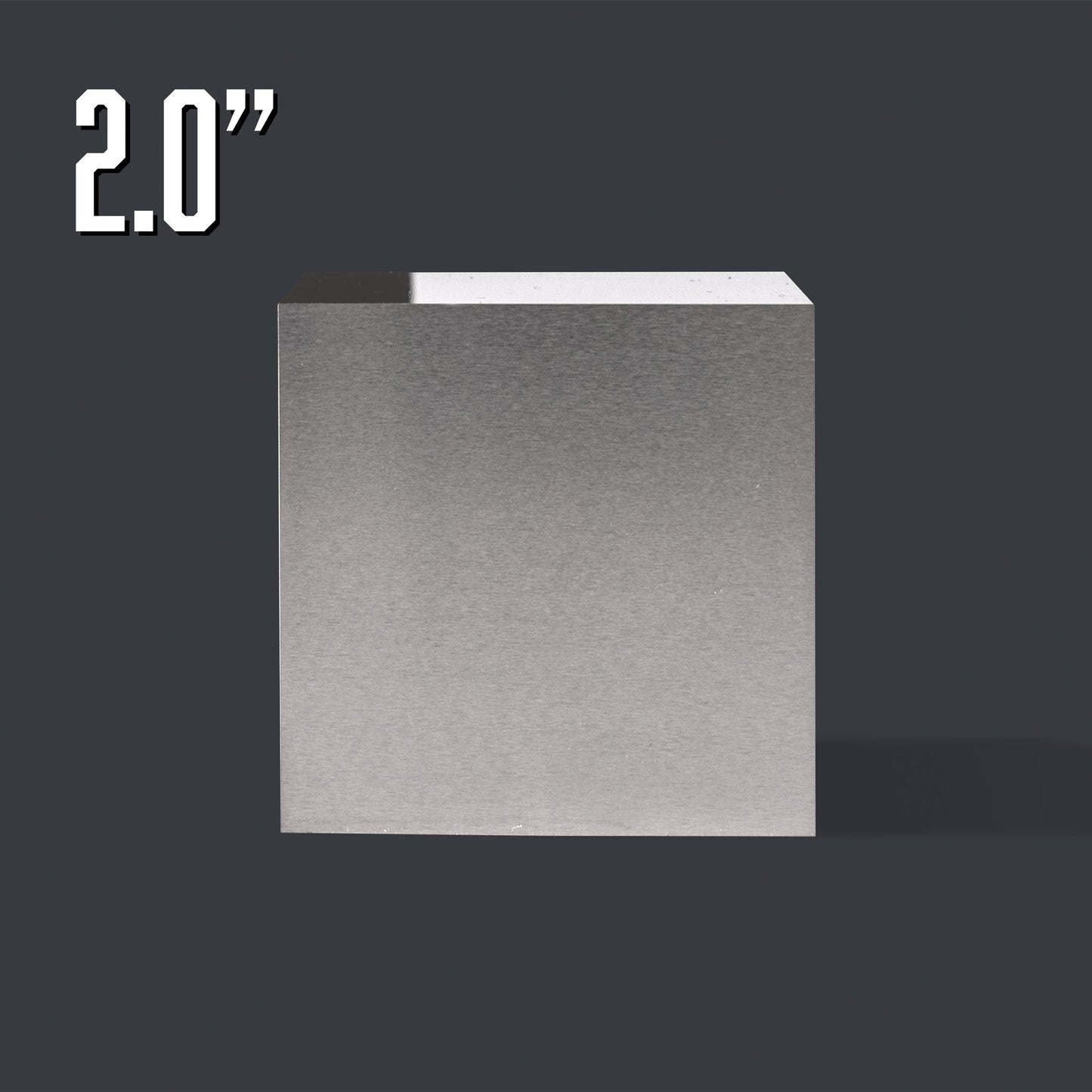 The Megalodon Desktop Tungsten Cube (2" x 2")
