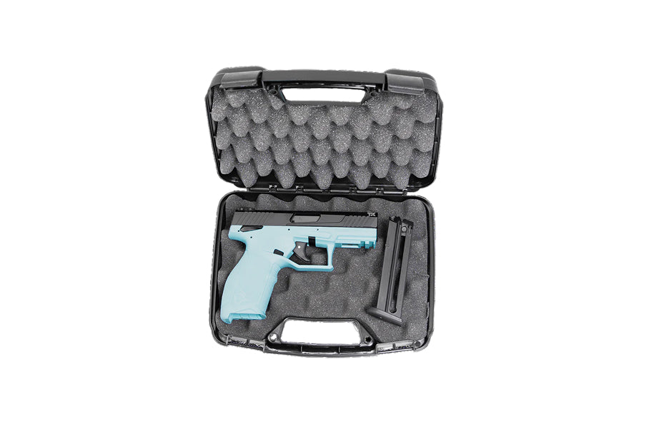 MTM 805-40 Handgun Case, Single up to 4" Revolver or Pistol, Black