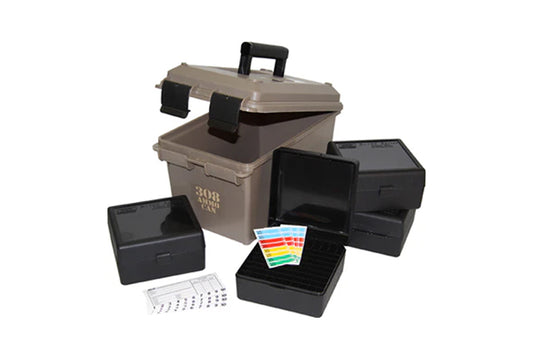 MTM ACC308 Ammo Can Combo, Win. 7.62x51 NATO, Dark Earth
