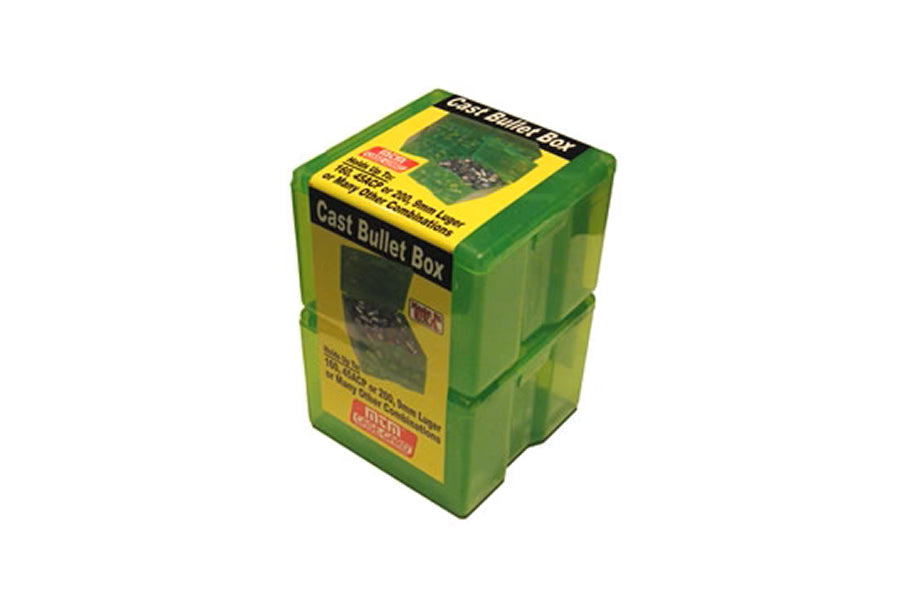 MTM CAST1-16 2-pack Cast Bullet Boxes, Green