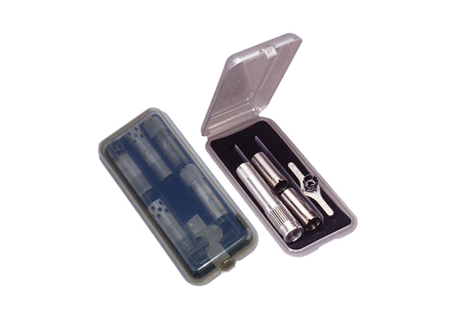 MTM CT9-41 Choke Tube Case, holds 9 Regular Chokes, Clear Smoke