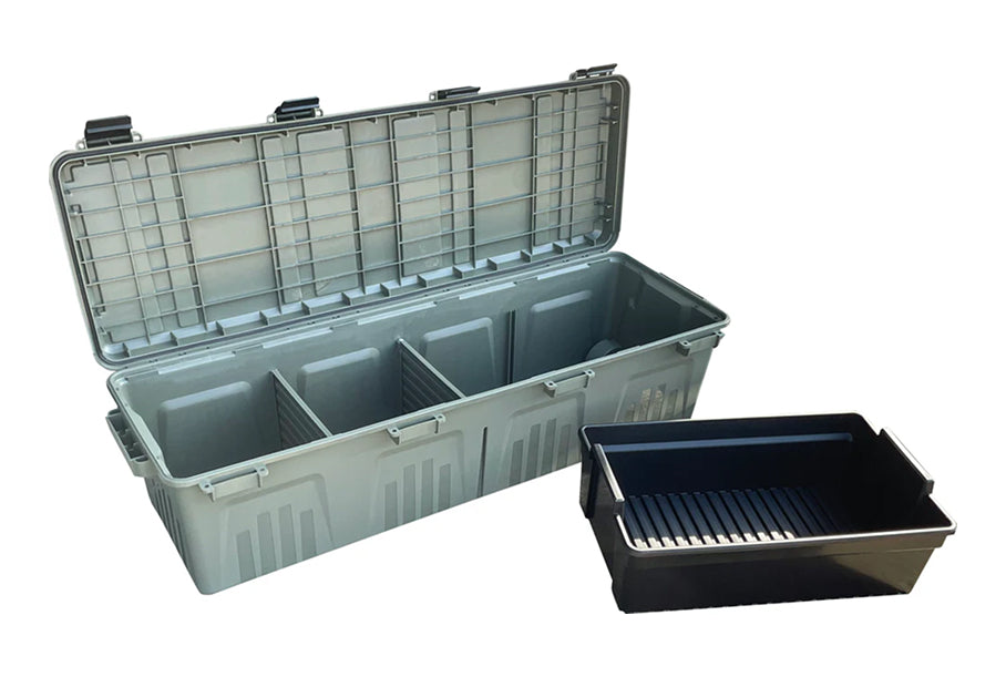 MTM MGC "The Mule" Mobile Gear Crate w/ Tray & Divider, Army Green