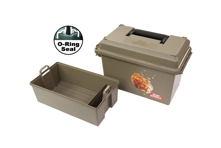 MTM SFRC Shotshell Field Range Ammo Case, Dark Earth