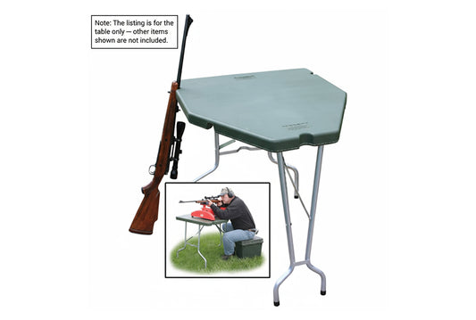 MTM PST-11 Predator Shooting Table, Portable Benchrest, Green