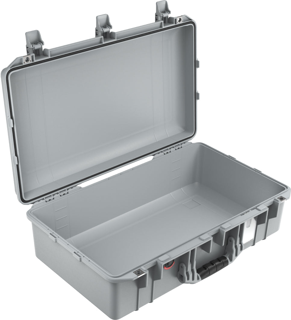 Pelican 1555 Grey No Foam UPDATED LATCHES