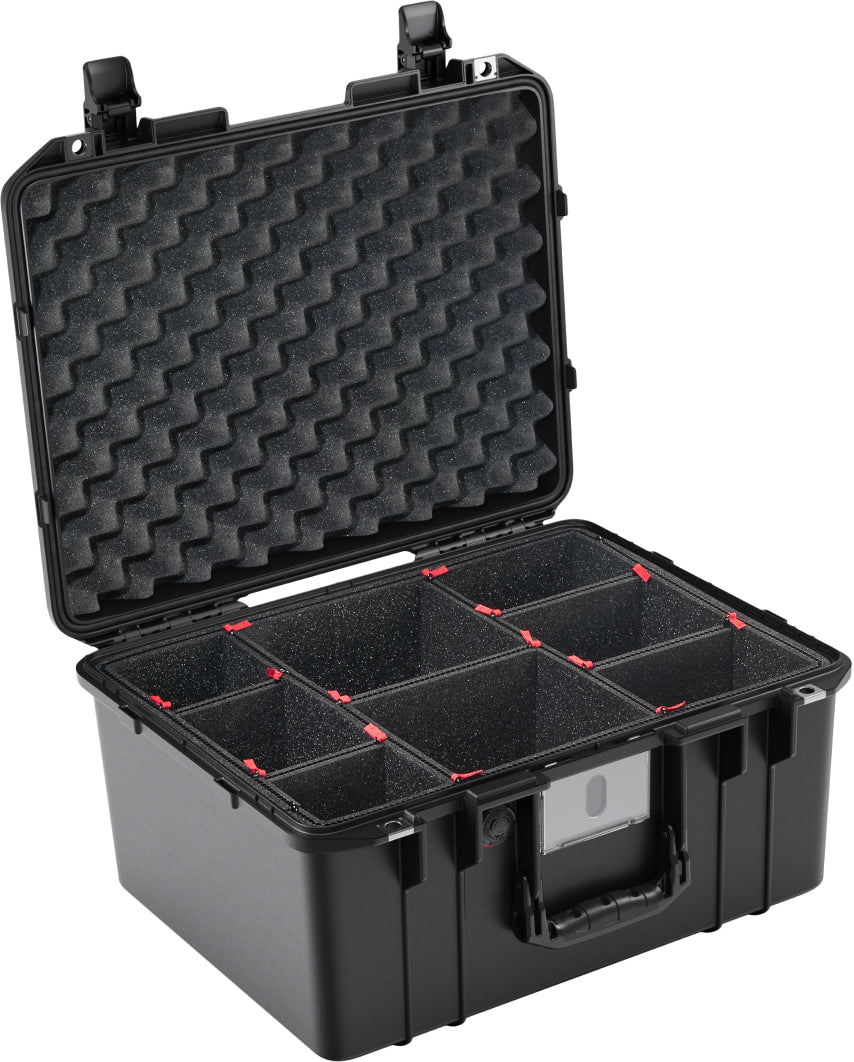 Pelican 1557 Black TrekPak UPDATED LATCHES