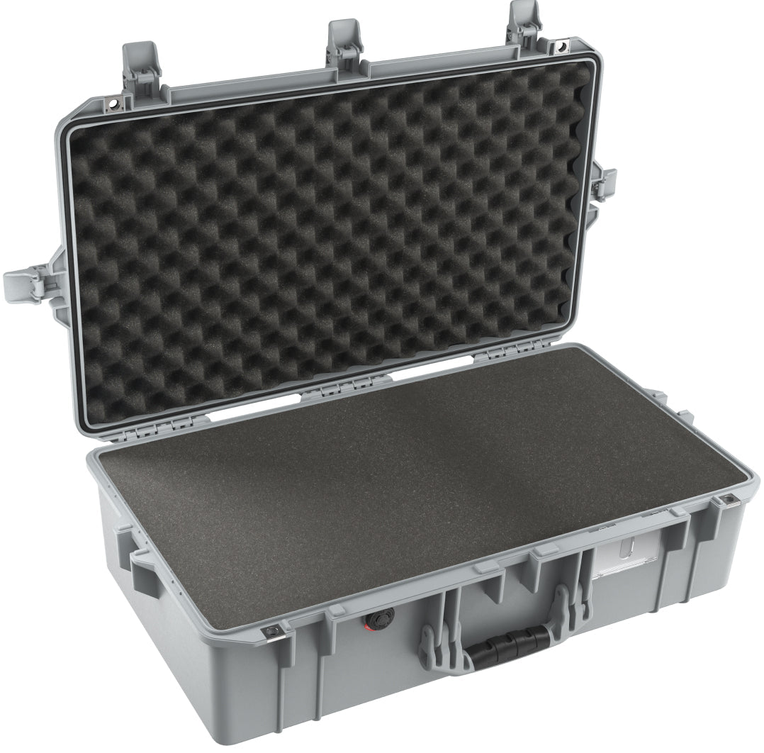 Pelican 1605 Grey Foam UPDATED LATCHES