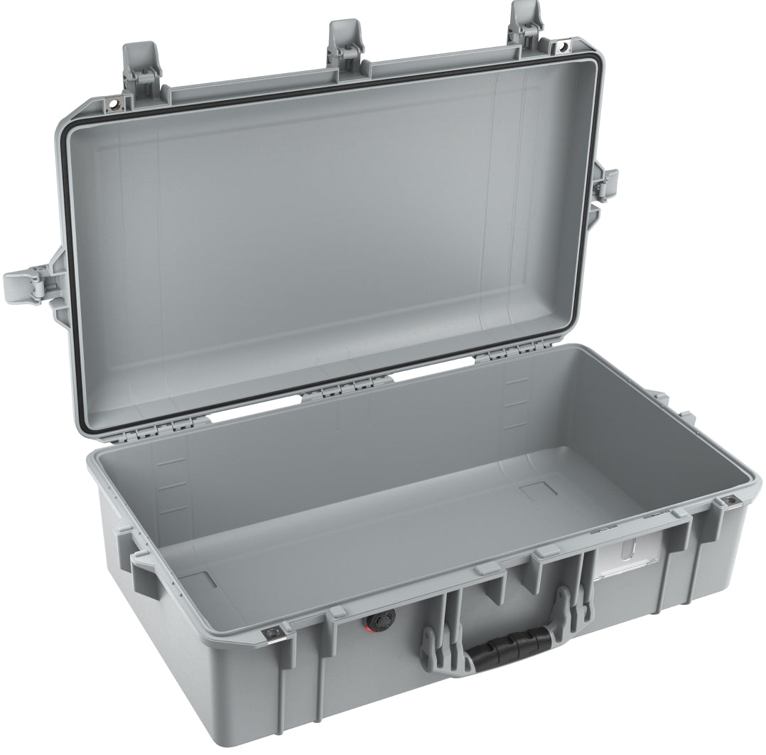 Pelican 1605 Grey No Foam UPDATED LATCHES