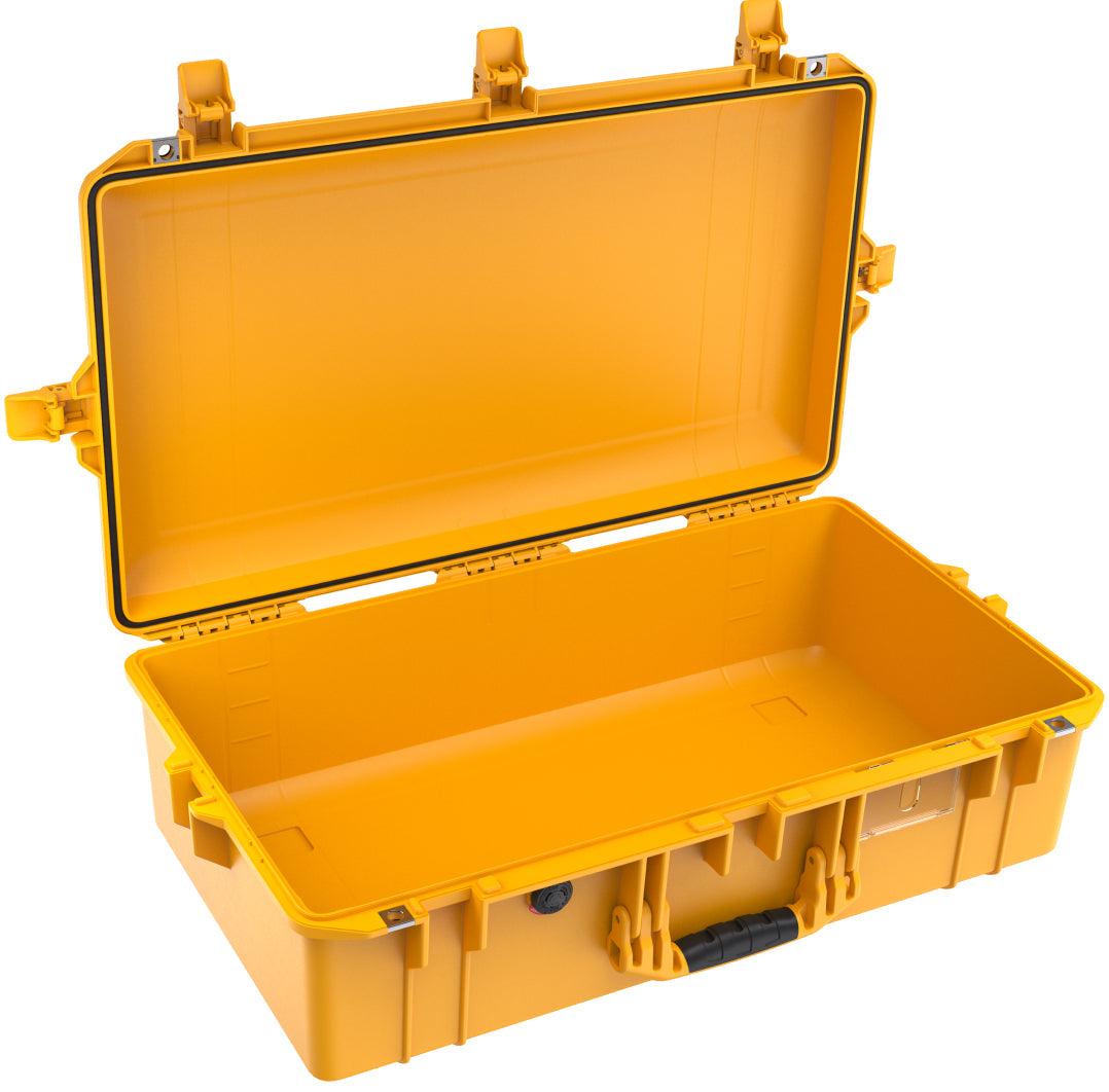 Pelican 1605 Yellow No Foam UPDATED LATCHES