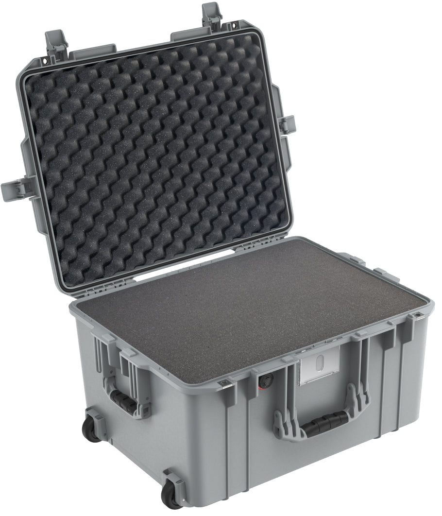 Pelican 1607 Grey Foam UPDATED LATCHES