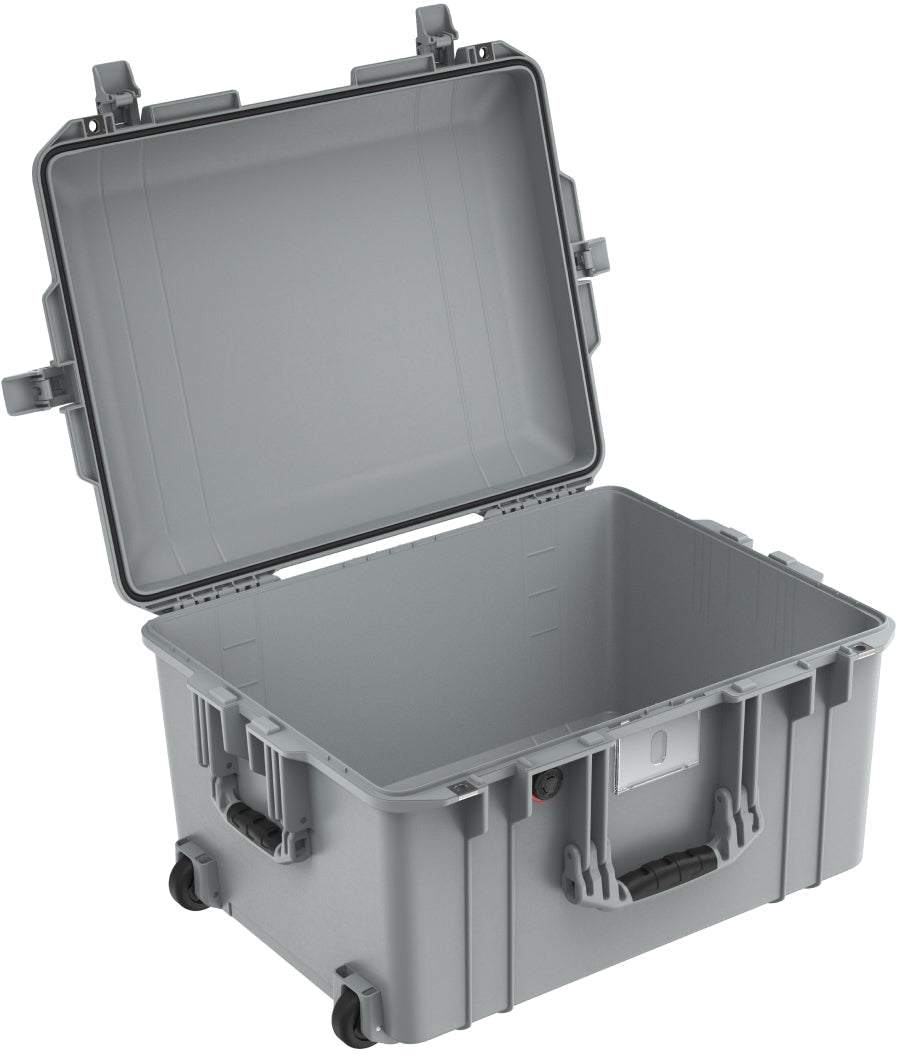 Pelican 1607 Grey No Foam UPDATED LATCHES