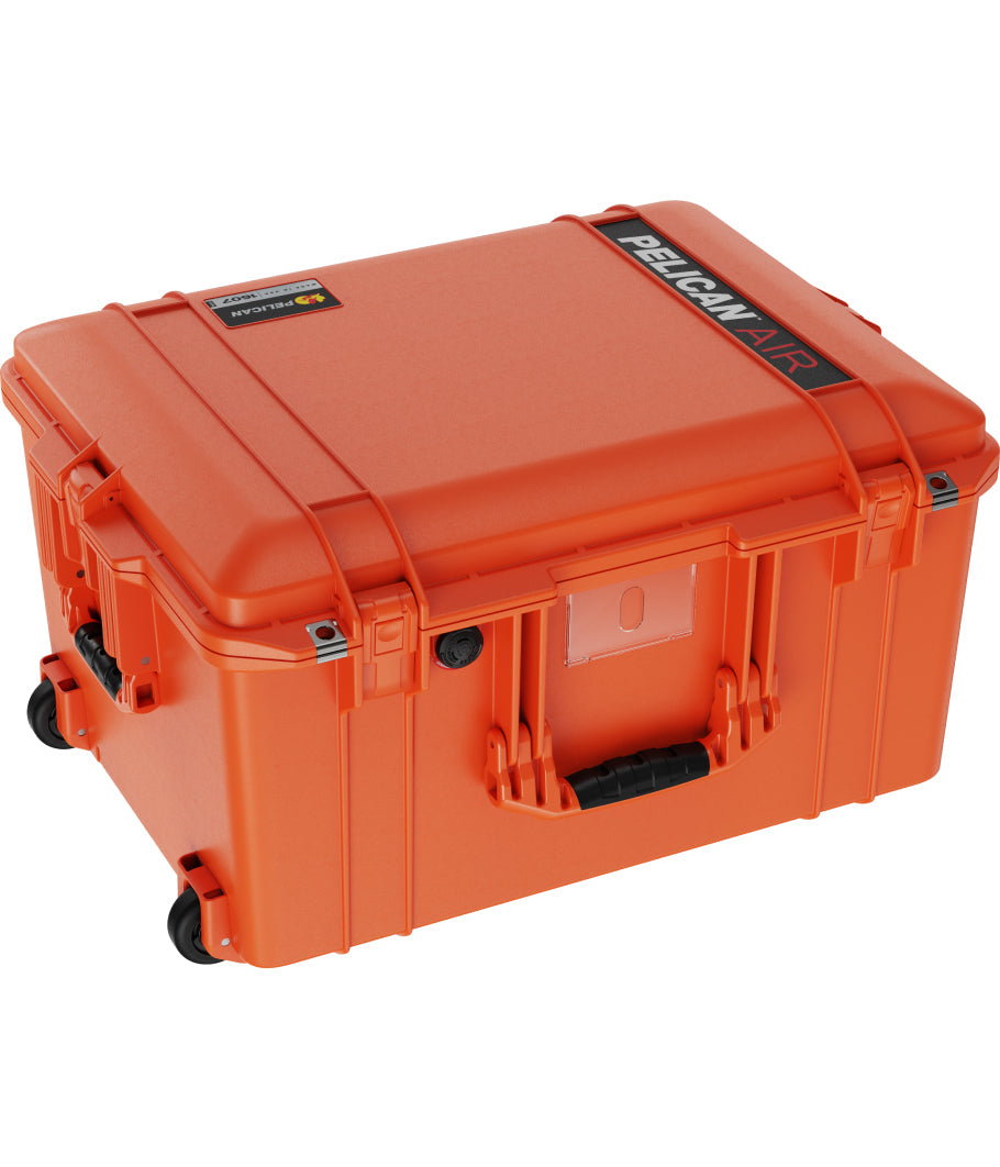 Pelican 1607 Orange Closed UPDATED LATCHES