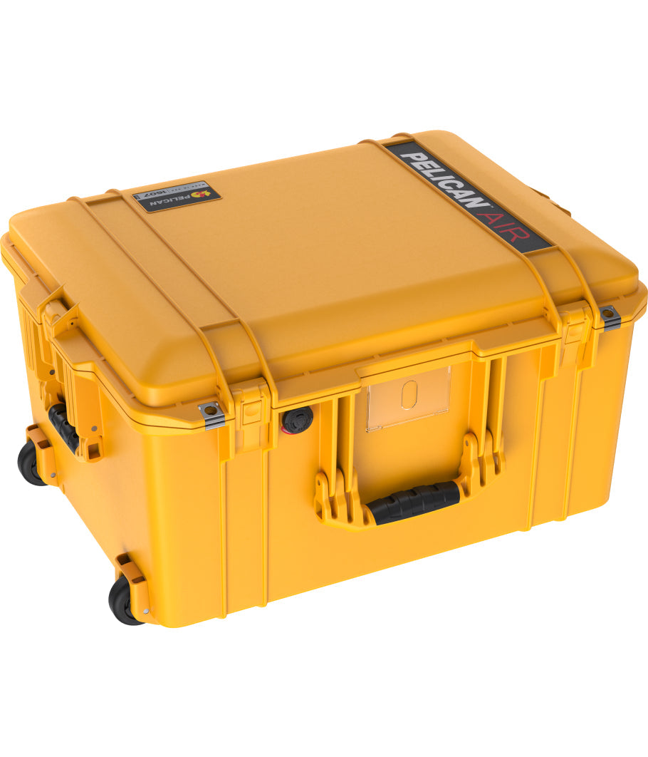 Pelican 1607 Yellow Closed UPDATED LATCHES