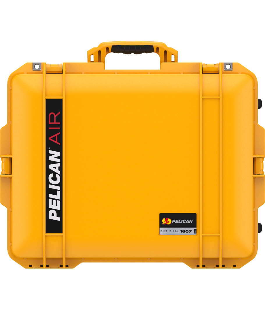 Pelican 1607 Yellow Front UPDATED LATCHES