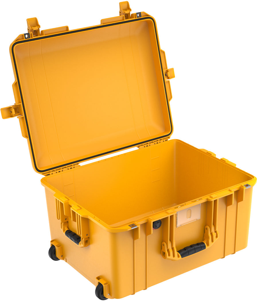 Pelican 1607 Yellow No Foam UPDATED LATCHES