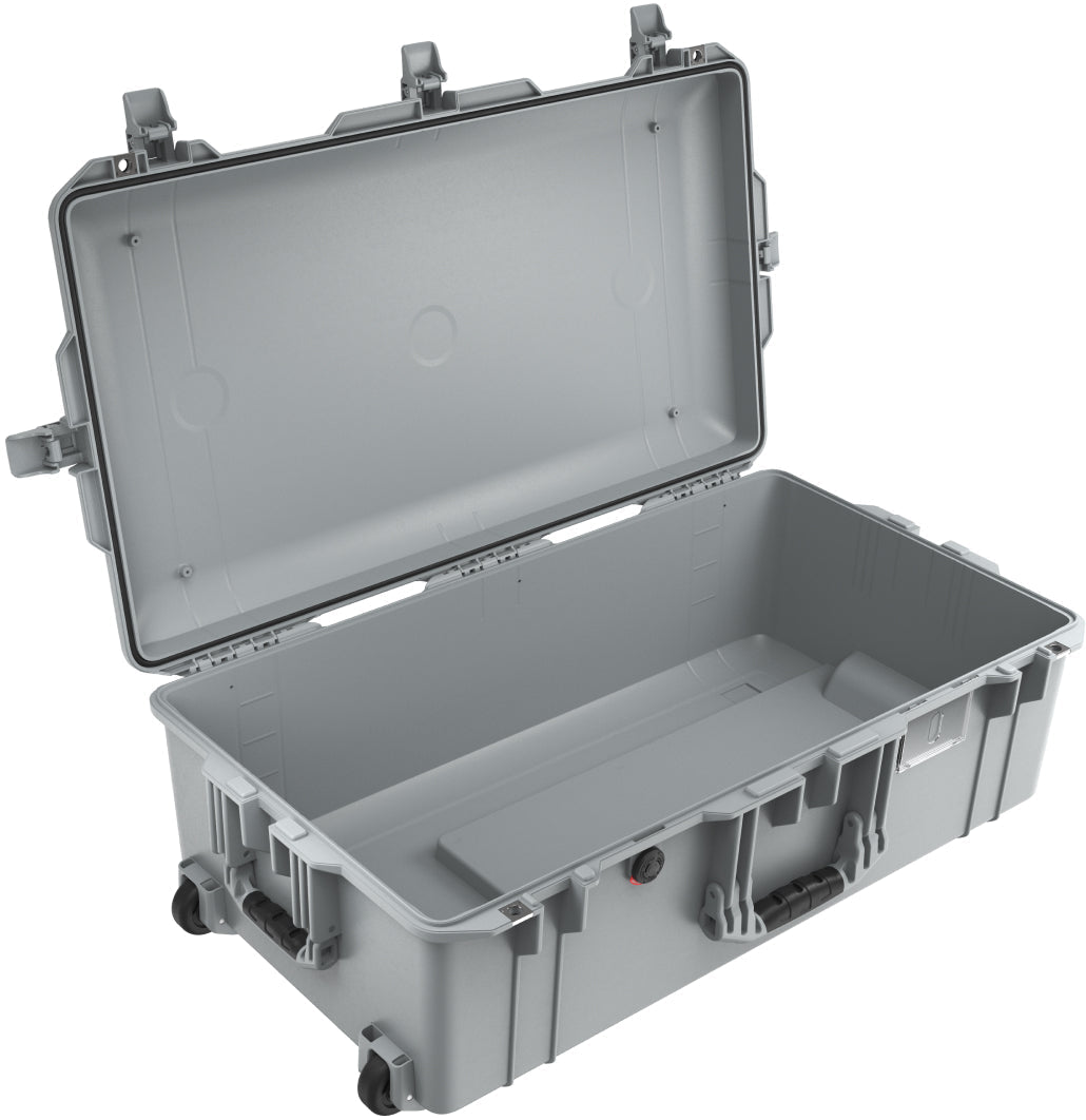 Pelican 1615 Grey No Foam UPDATED LATCHES