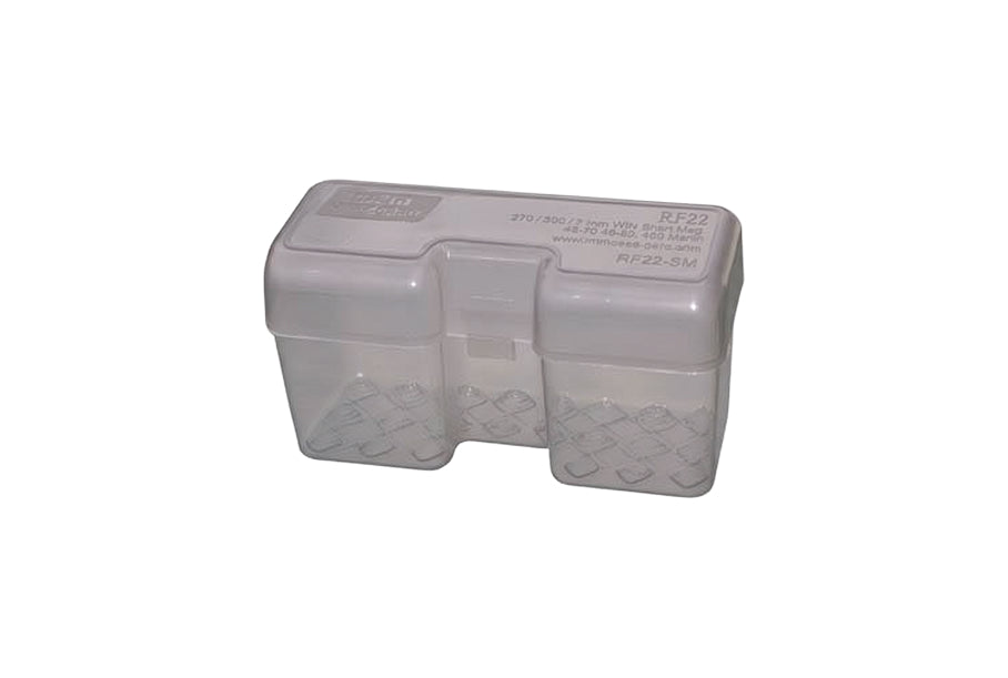 MTM RF22- Rifle 22 Round Flip-Top Ammo Case