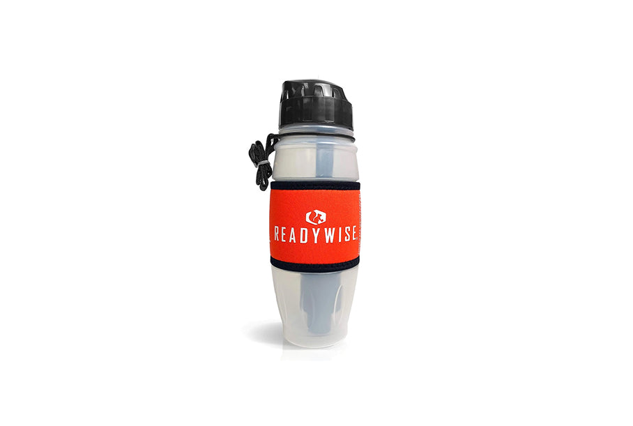 Readywise Wise Water Filtration Bottle Powered by Seychelle