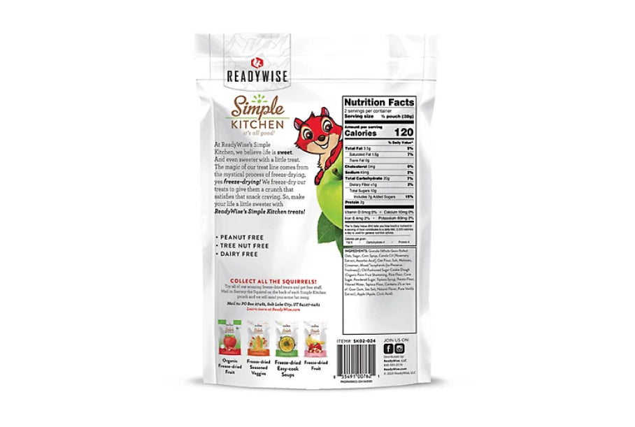 Readywise Simple Kitchen Old Fashioned Apple Crisp