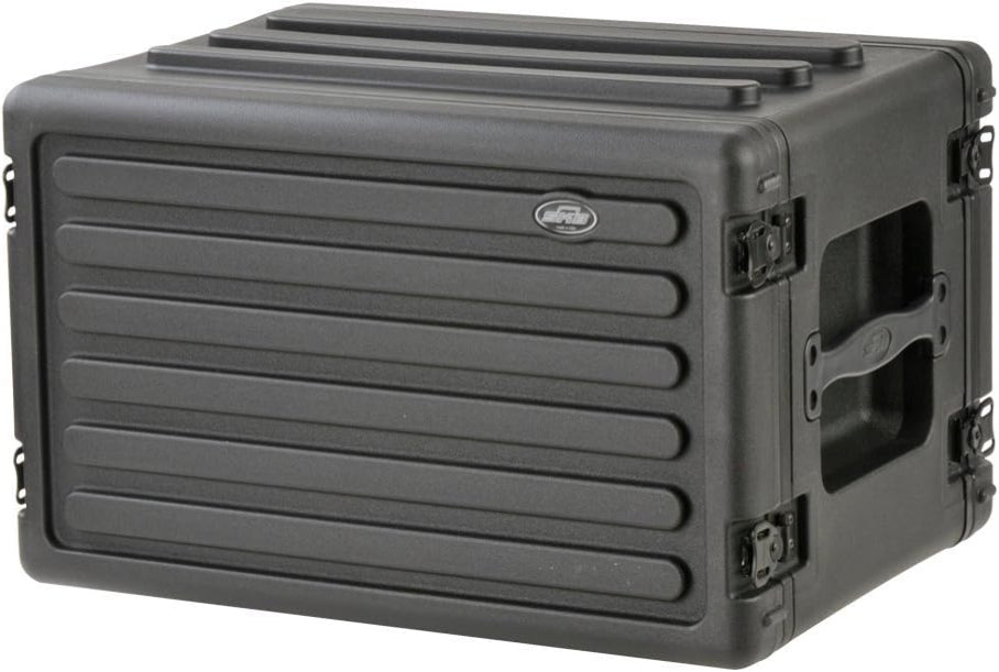 SKB Cases 1SKB-R6S Roto-Molded 6U Shallow Rack Mount Case