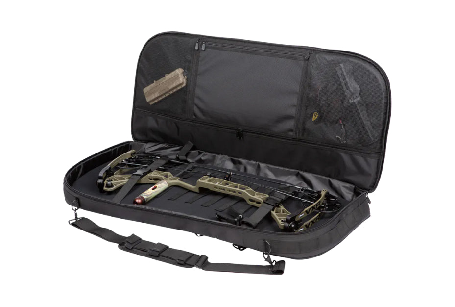 SKB archery bag 2SKB 4218 B black open 1