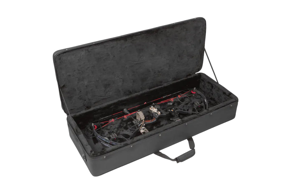 SKB hybrid bow case 2SKB SC4115 black open side 2