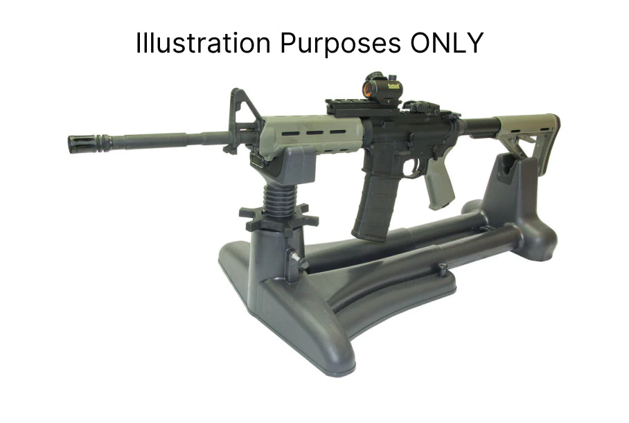 MTM TBRR The BULL™ Rifle Rest, Grey