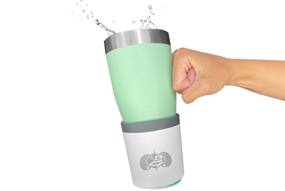 Toadfish Anchor Non-Tipping Universal Cup Holder - Fist Hitting