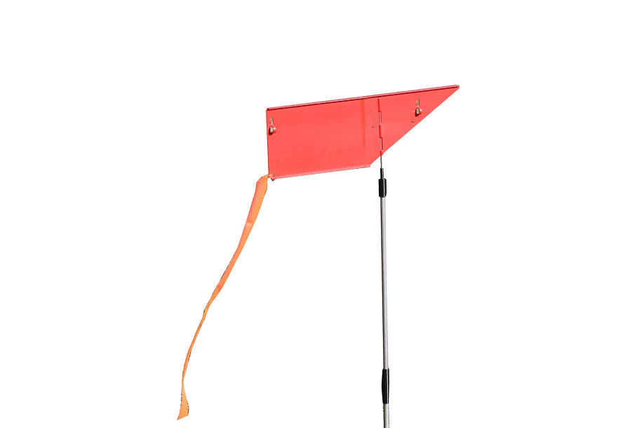 MTM WRF Wind Reader Shooting Range Flag, Red
