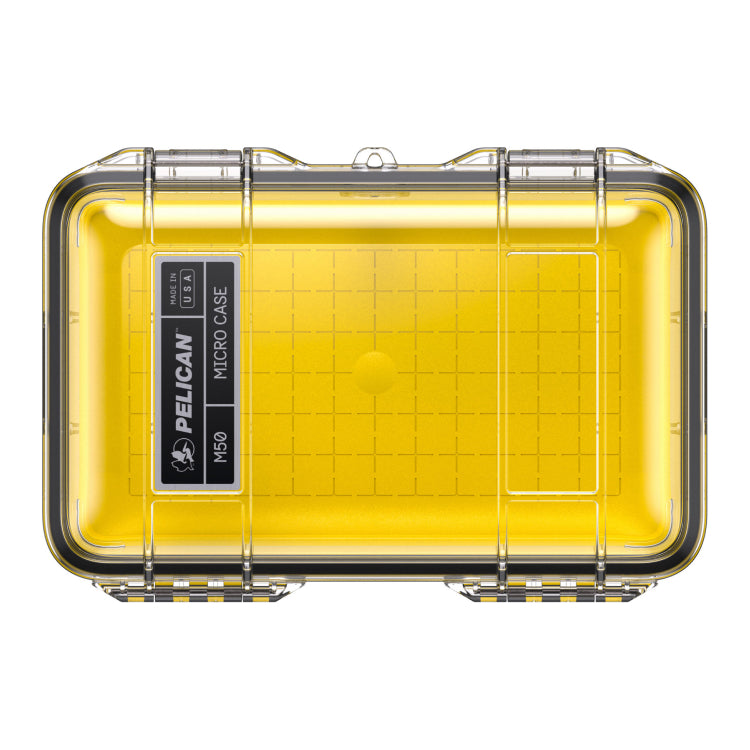 Pelican M50 Case Yellow Clear
