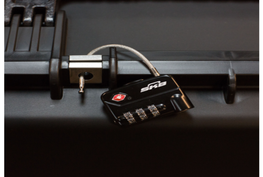 SKB 1SKB-PDL-C TSA Cable Combination Padlock, 2pk