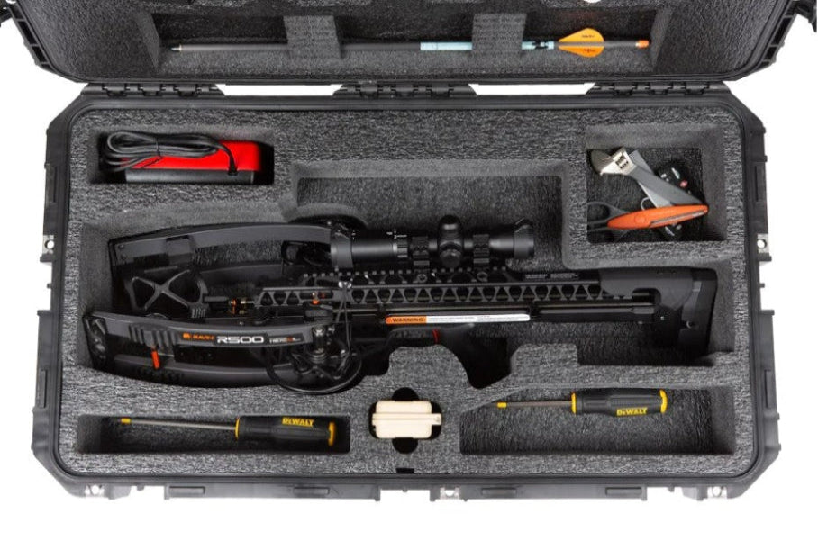 SKB Bow Case Ravin R500 Sniper R500e Crossbow Case Open