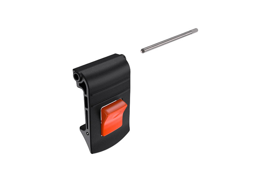 Pelican Replacement 30/70QT Cooler Latch Kit, Black Latch w/ Orange Button