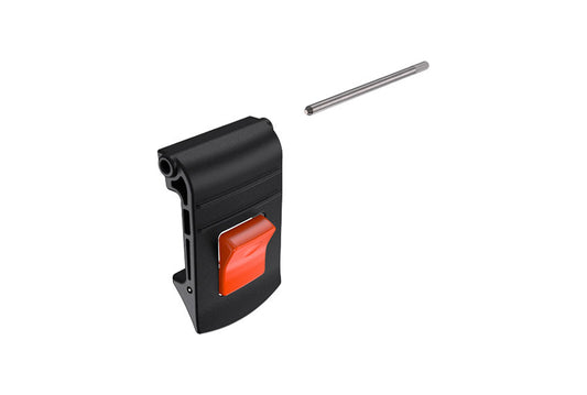 Pelican Replacement 30/70QT Cooler Latch Kit, Black Latch w/ Orange Button