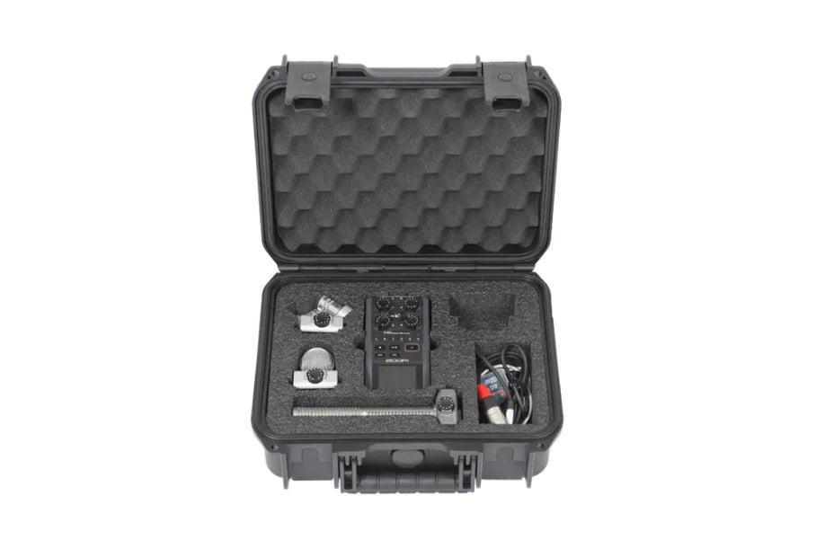 SKB 3I-1209-4-H6B iSeries Case for Zoom H6 Broadcast Recorder Kit