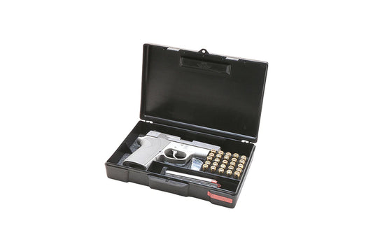 MTM 804-40 Handgun Long-Term Storage Case, up to 4" Revolver, Black