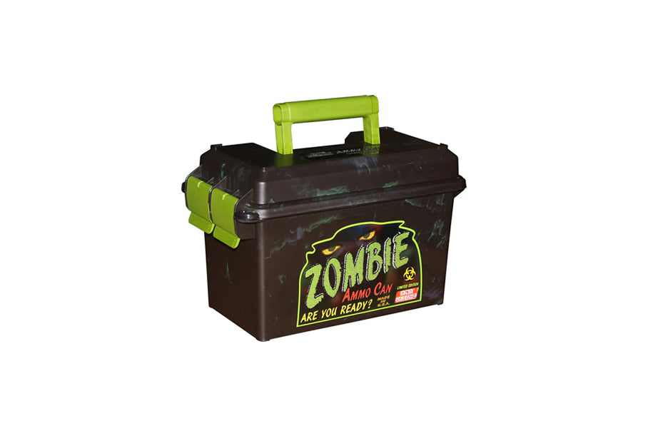 MTM AC50Z - Zombie Ammo Can 50 Caliber, Black w/ Green