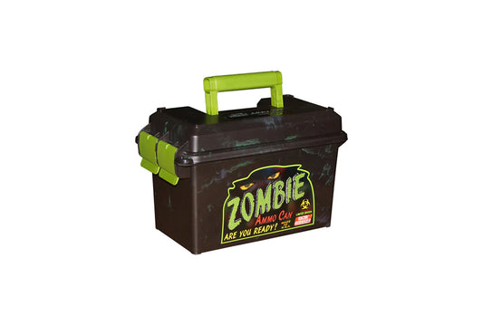 MTM AC50Z - Zombie Ammo Can 50 Caliber, Black w/ Green
