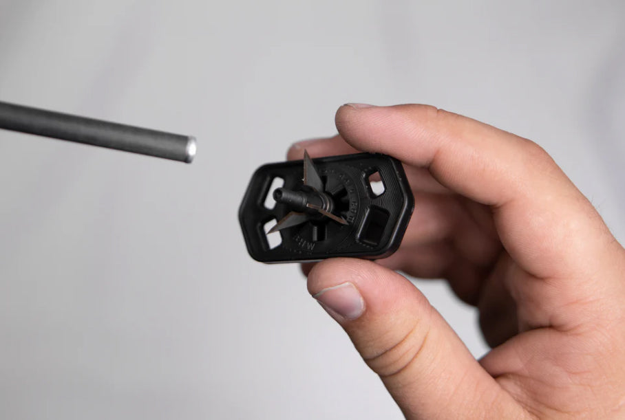 MTM BHW - Broadhead Wrench & Nock Adjustment Tool, Black