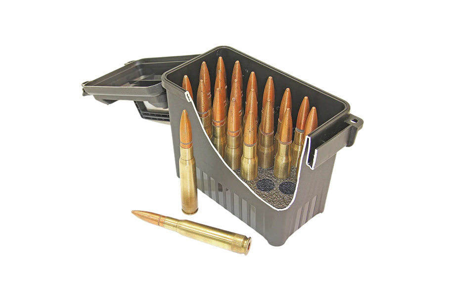 MTM BMG20 - 50 BMG Ammo Box - 20 Round, Black