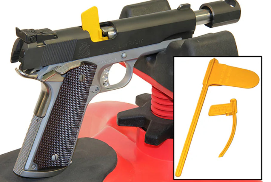 MTM CFP Pistol & Rifle Chamber Indicator Flags 8-pack, Yellow