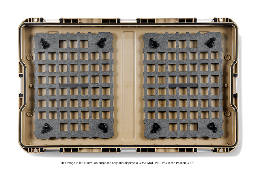 Pelican CRATE EZ-Click MOLLE Lid Panel