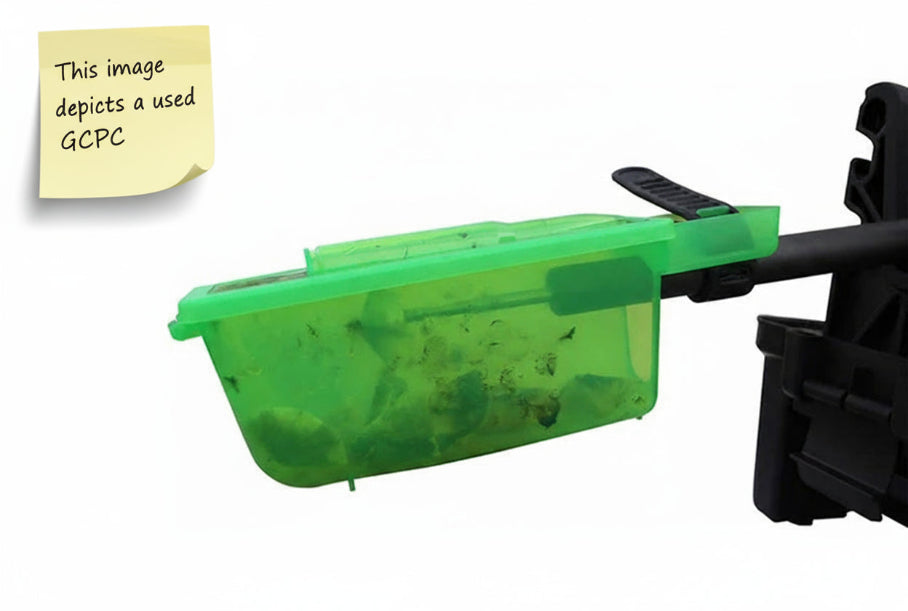 MTM GCPC Gun Cleaning Patch Catcher, Clear Green