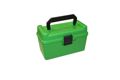 MTM H50 Deluxe Handled 50-Round Rifle Ammo Case