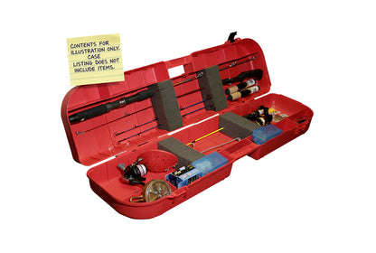 MTM IFB-30 Ice Fishing Rod Box, Red