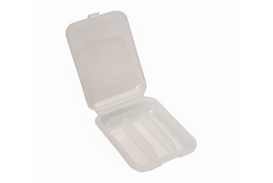 MTM JAG-00 Jag & Brush Case, 4 Compartments, Clear
