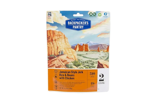 Readywise BackPacker's Pantry Jamaican Style Jerk Rice & Beans w/ Chicken - Single Pouch
