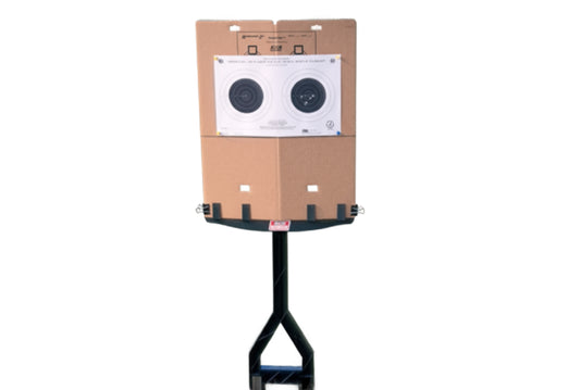 MTM JMTS-40 Jammit Compact Target Stand, Double Stake, Black